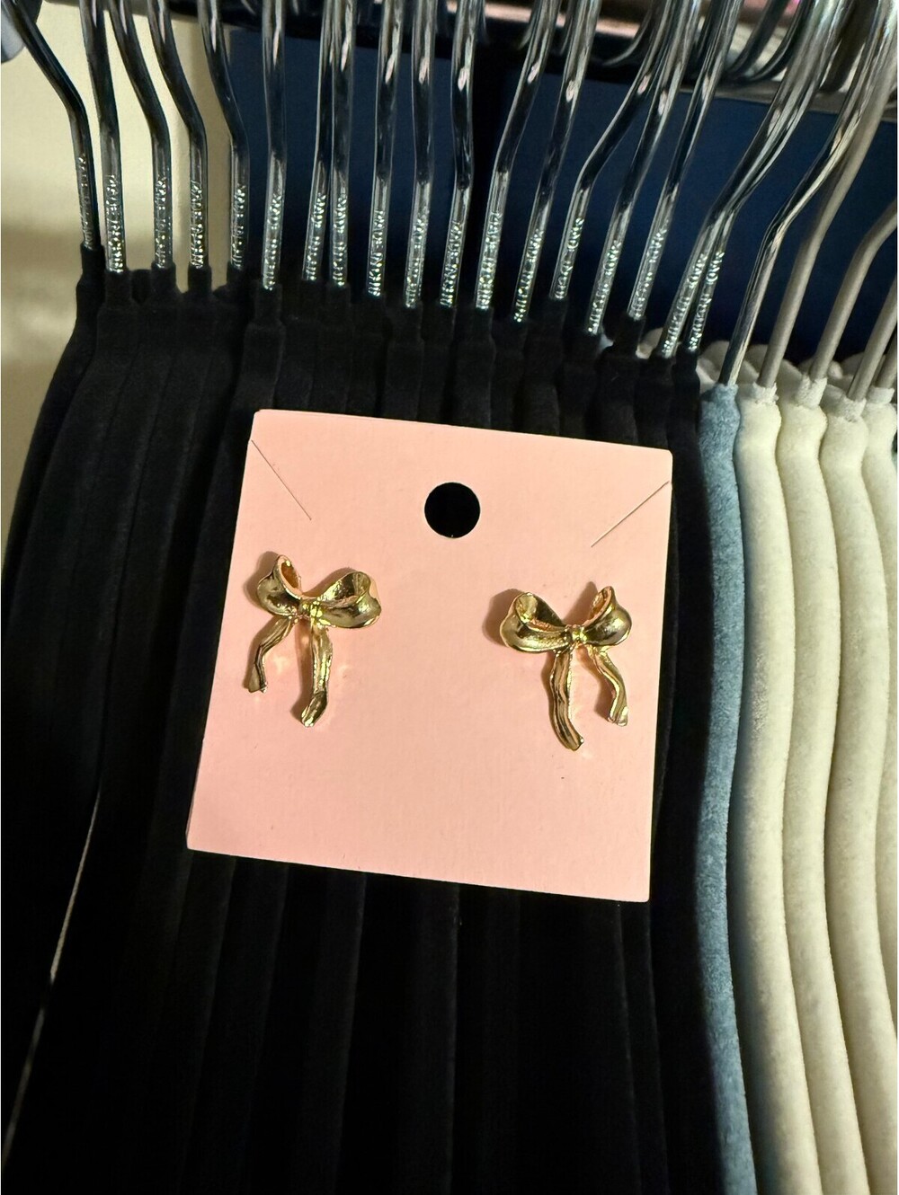 CUTEST Bow Earrings in Gold, Pierced